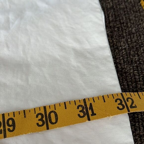 Set (2) Creamy Beige 100% Cotton 540 Thread  Kirkland Embroidered Pillowcases - Picture 16 of 16